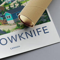 Yellowknife Poster - Canada Wall Art