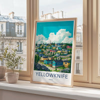 Yellowknife Poster - Canada Wall Art