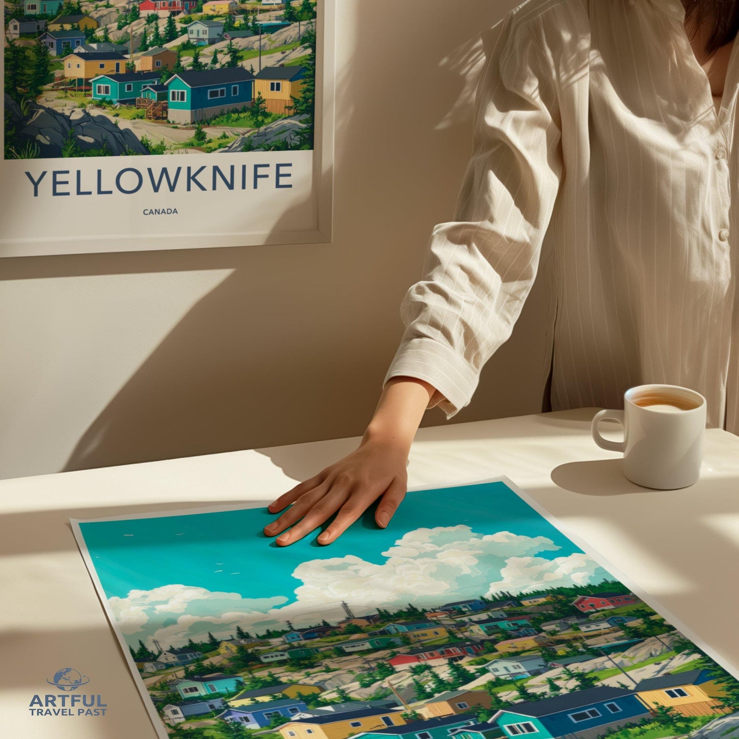 Yellowknife Poster - Canada Wall Art