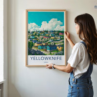 Yellowknife Poster - Canada Wall Art