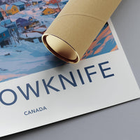 Yellowknife Poster - Canada Wall Art