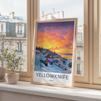 Yellowknife Poster - Canada Wall Art