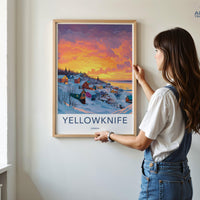 Yellowknife Poster - Canada Wall Art