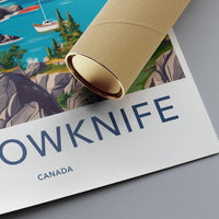 Yellowknife Poster - Canada Wall Art