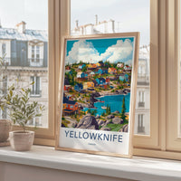 Yellowknife Poster - Canada Wall Art