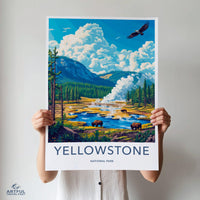 Yellowstone National Park Poster