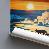 Yellowstone National Park Poster