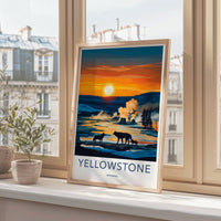 Yellowstone National Park Poster