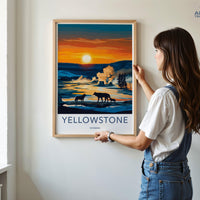 Yellowstone National Park Poster