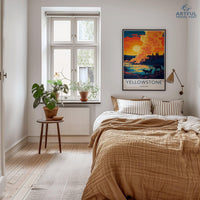 Yellowstone Poster - Wyoming Wall Art