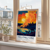Yellowstone Poster - Wyoming Wall Art