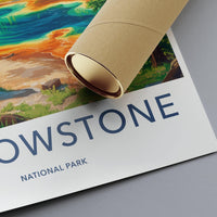 Yellowstone Poster - Wyoming Wall Art