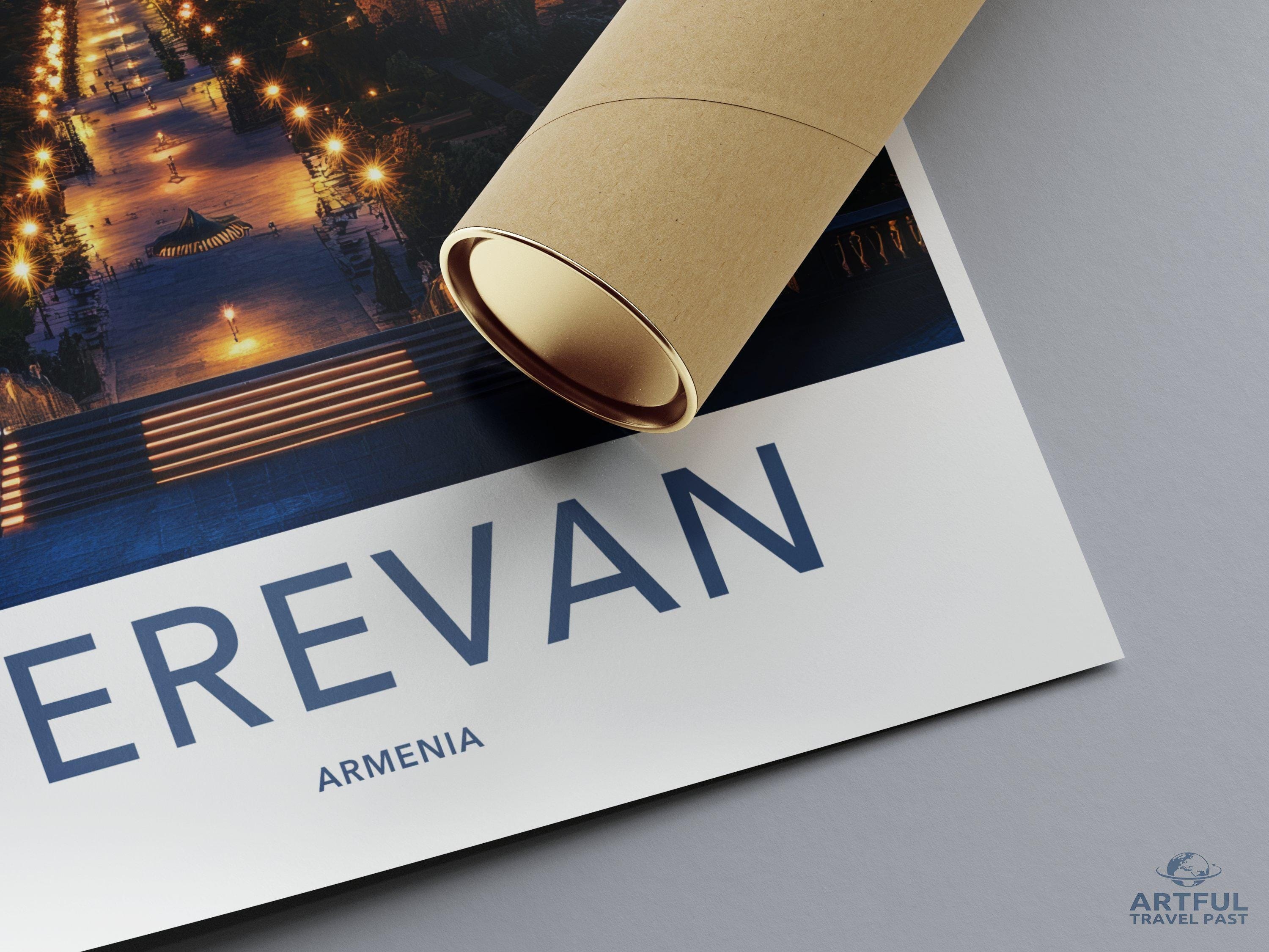 Yerevan Poster - Armenia Wall Art
