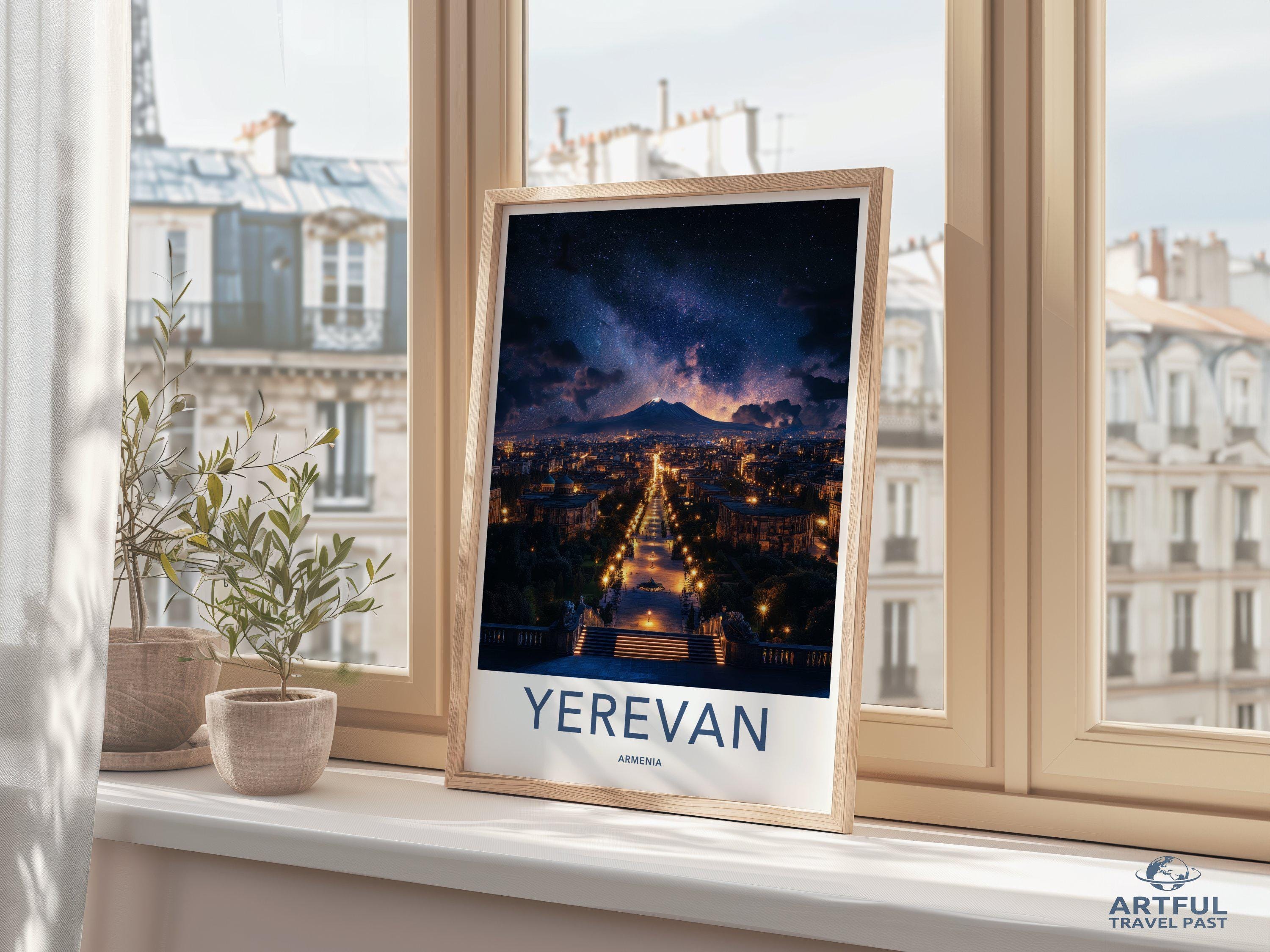 Yerevan Poster - Armenia Wall Art