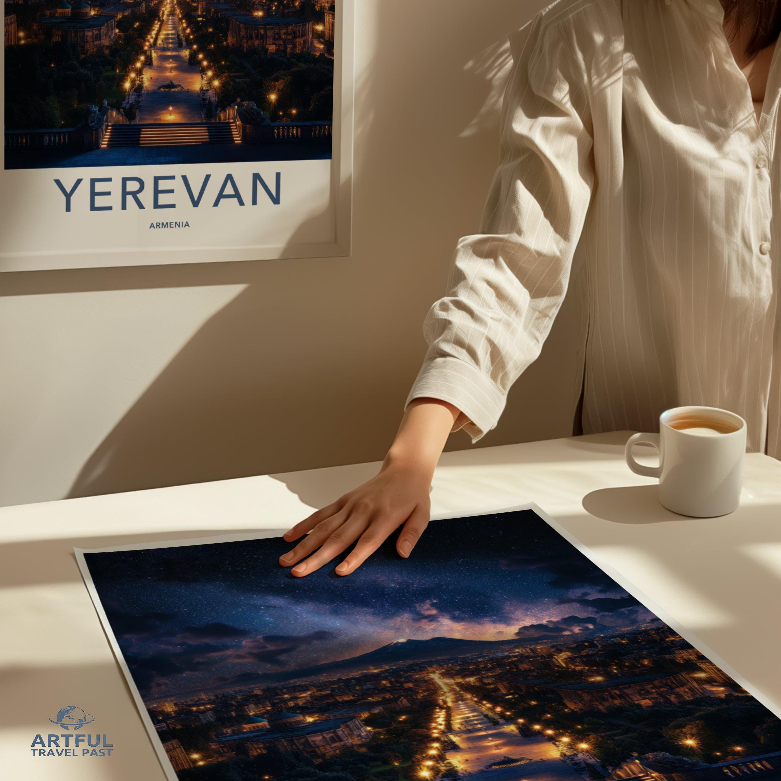 Yerevan Poster - Armenia Wall Art