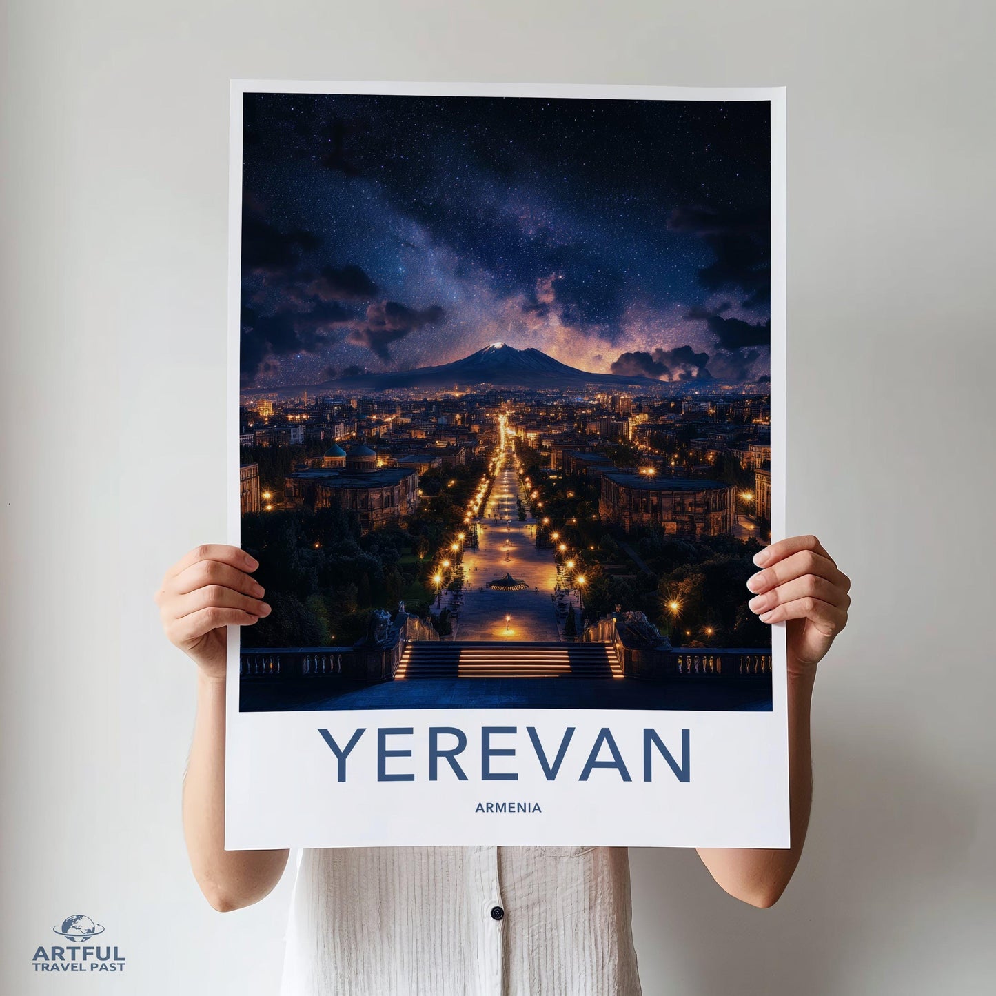 Yerevan Poster - Armenia Wall Art