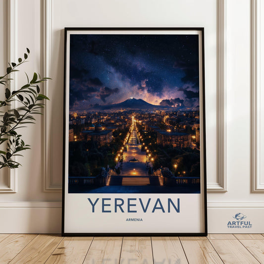 Yerevan Poster - Armenia Wall Art