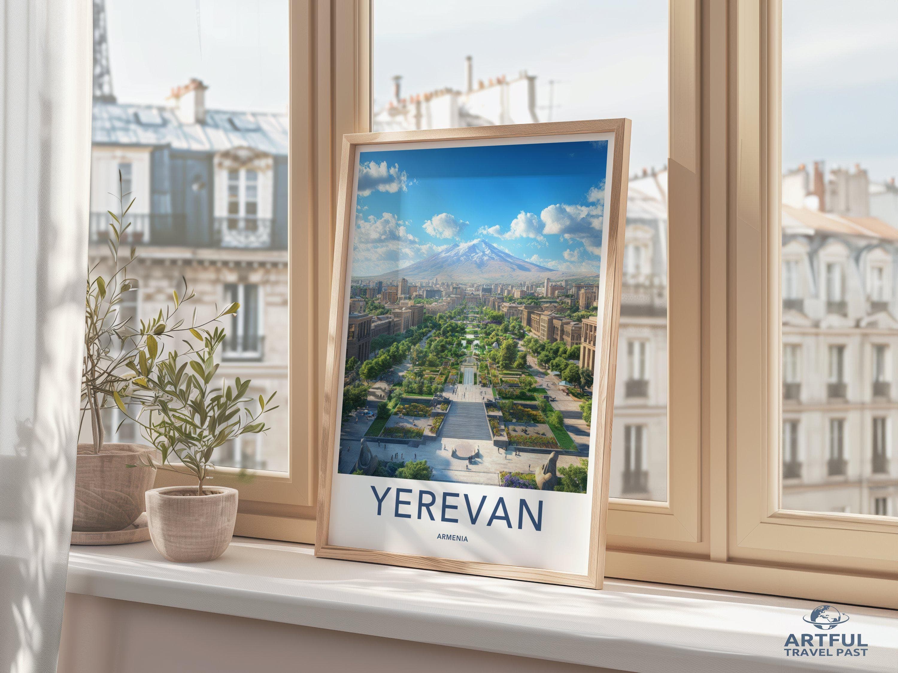 Yerevan Poster - Armenia Wall Art