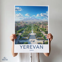 Yerevan Poster - Armenia Wall Art