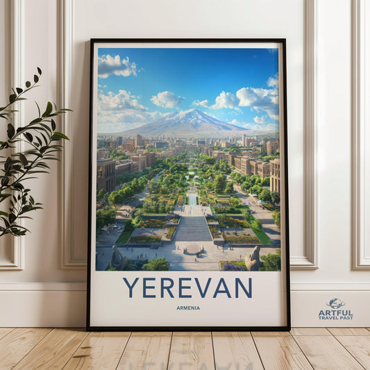 Yerevan Poster - Armenia Wall Art