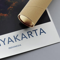 Yogyakarta Poster - Indonesia Wall Art