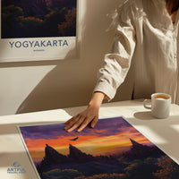 Yogyakarta Poster - Indonesia Wall Art