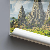 Yogyakarta Poster - Indonesia Wall Art