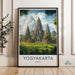 Yogyakarta Poster - Indonesia Wall Art