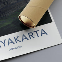 Yogyakarta Poster - Indonesia Wall Art