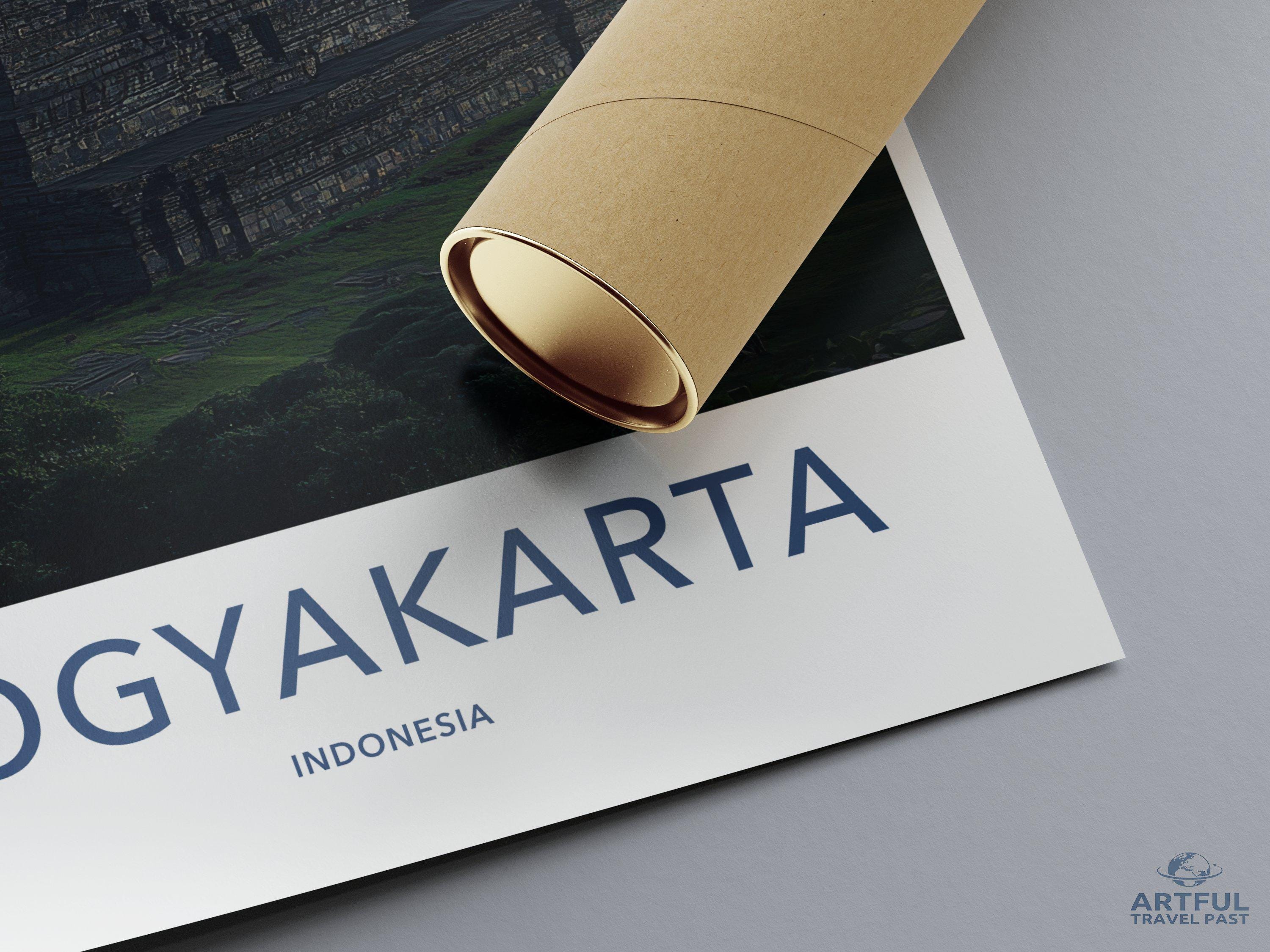 Yogyakarta Poster - Indonesia Wall Art