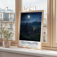 Yogyakarta Poster - Indonesia Wall Art