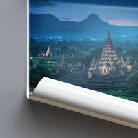 Yogyakarta Poster | Indonesia Wall Art | Asia Decor