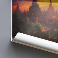 Yogyakarta Temple Poster | Spiritual Wall Art | Indonesia