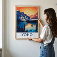 Yoho National Park Poster