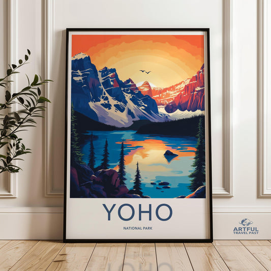 Yoho National Park Poster