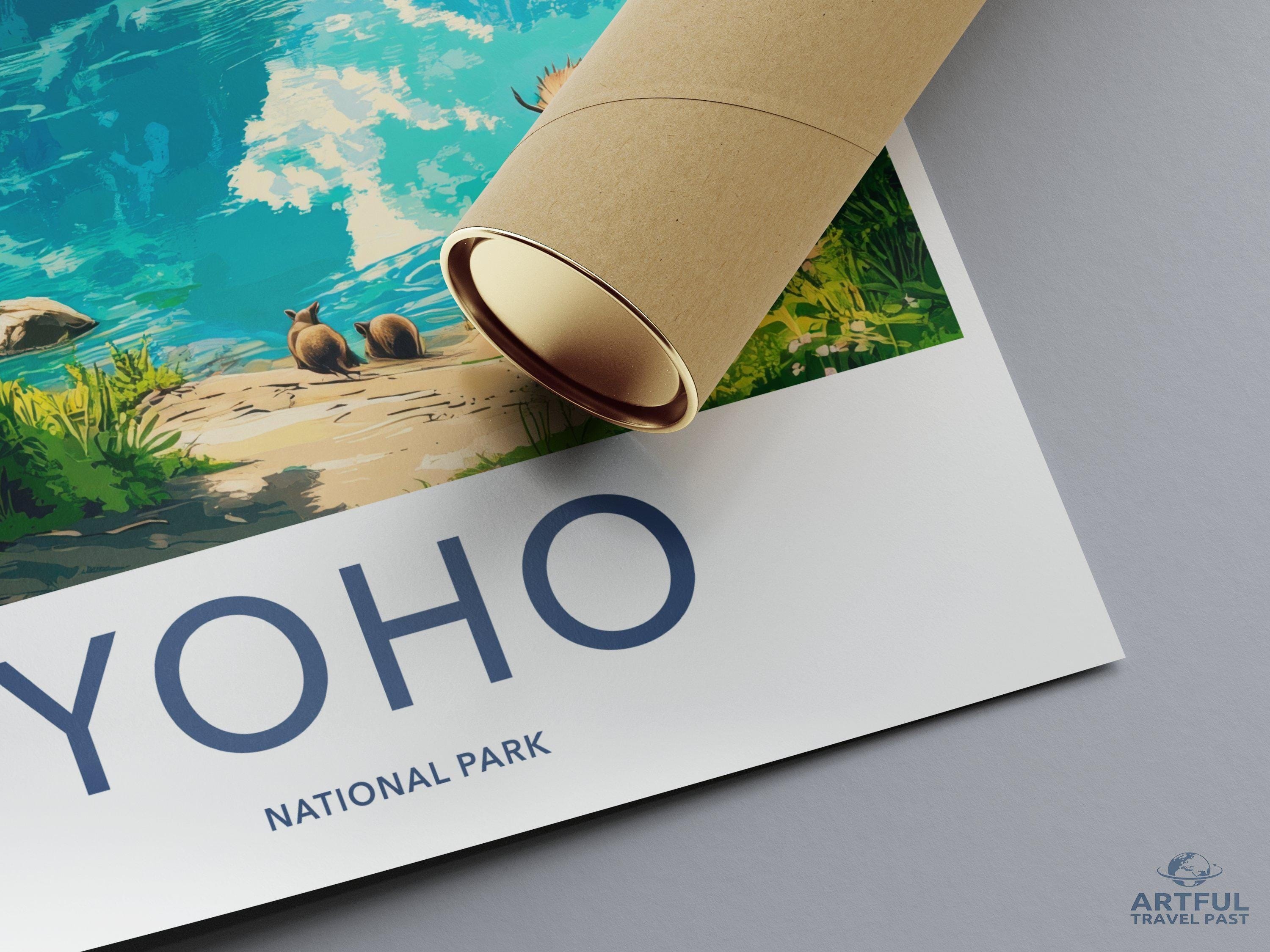 Yoho National Park Poster | Canada Wall Art