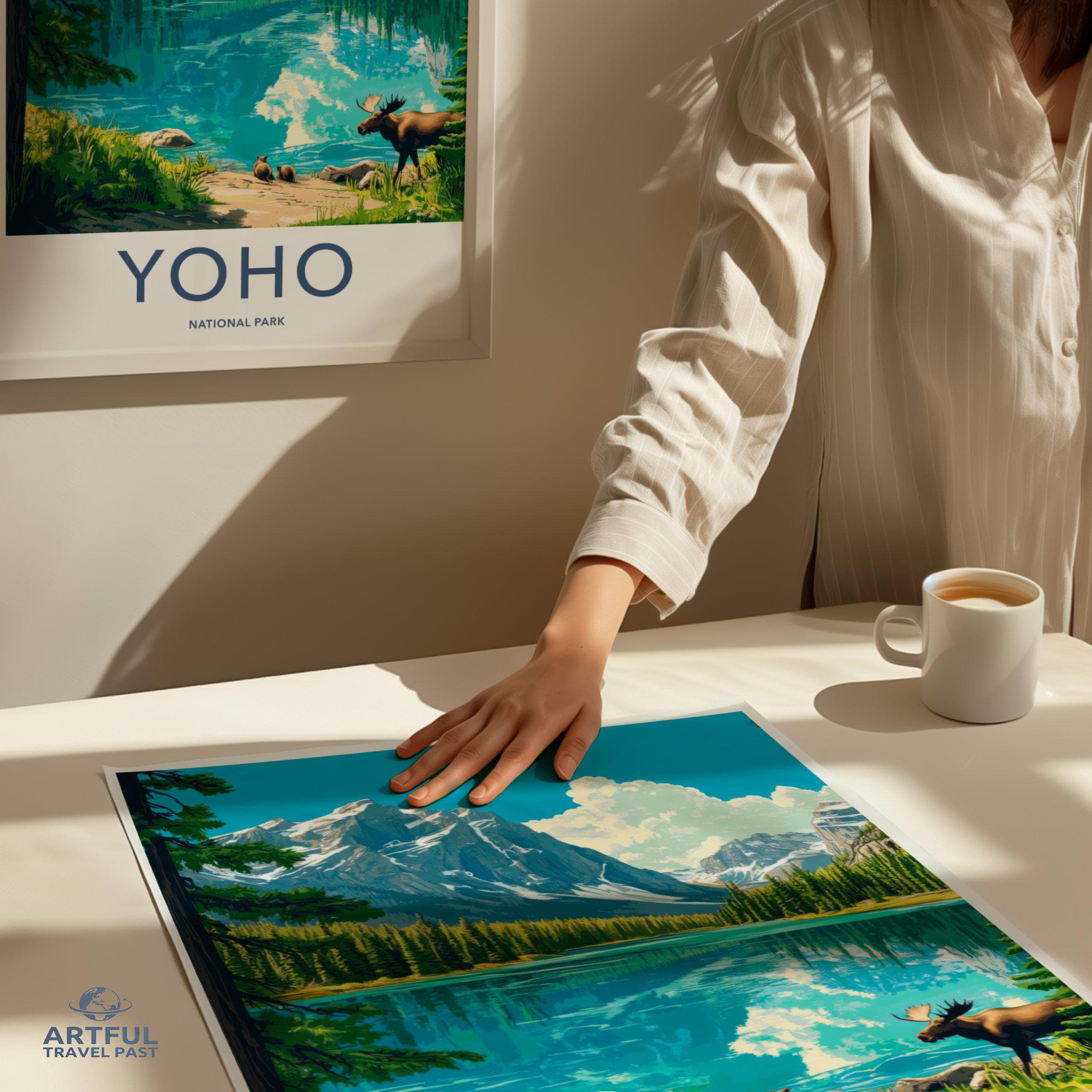 Yoho National Park Poster | Canada Wall Art