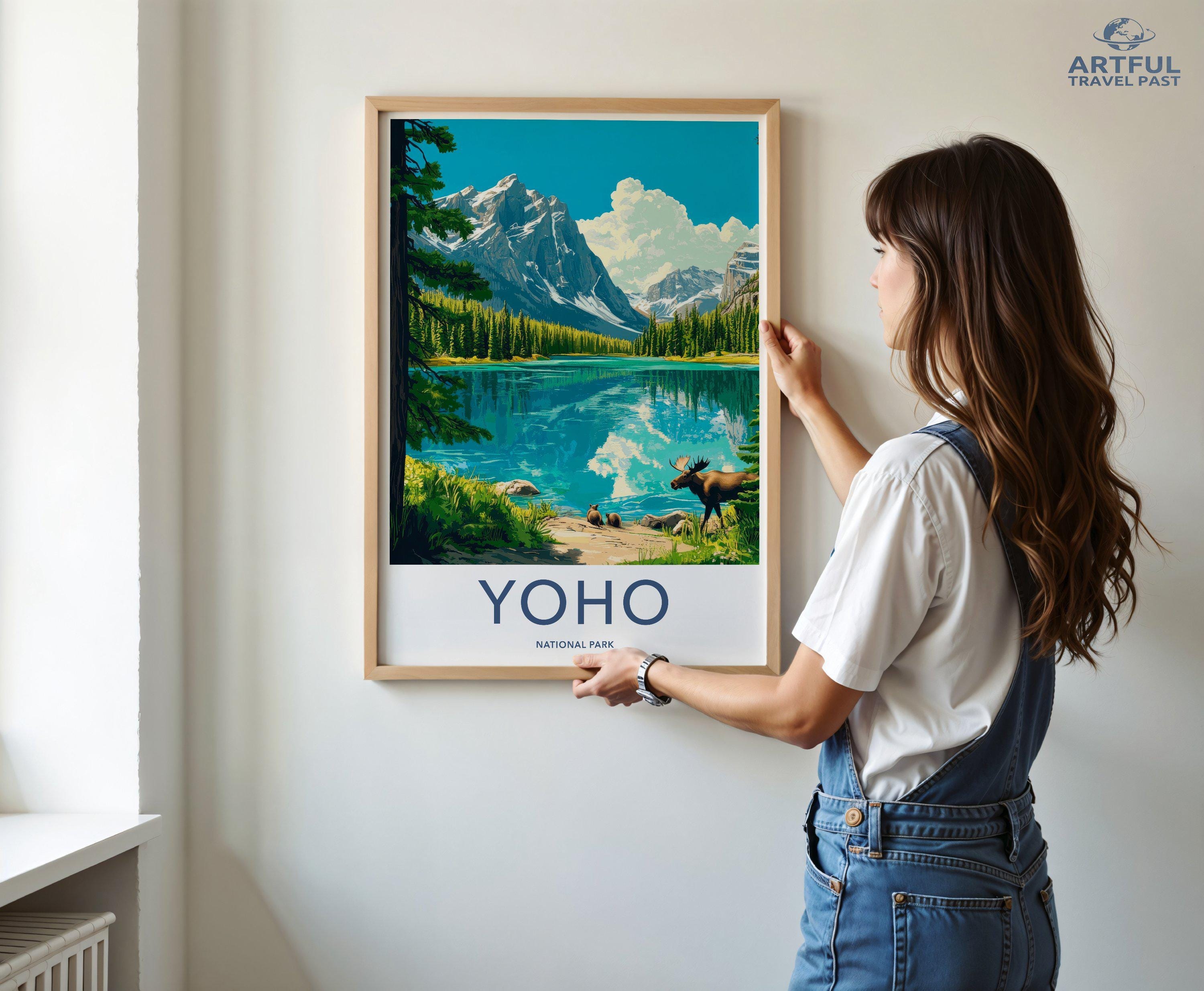 Yoho National Park Poster | Canada Wall Art