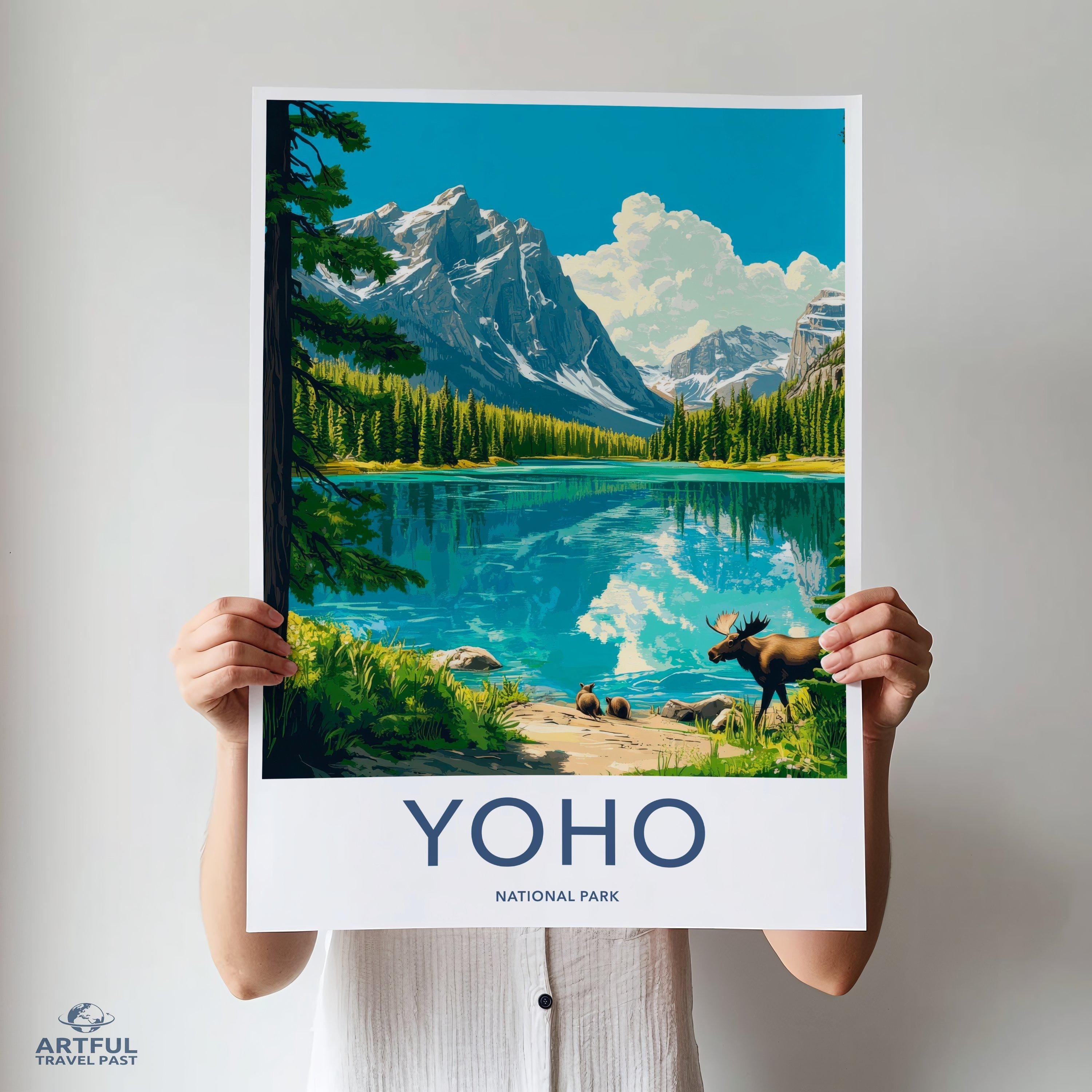 Yoho National Park Poster | Canada Wall Art