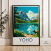 Yoho National Park Poster | Canada Wall Art