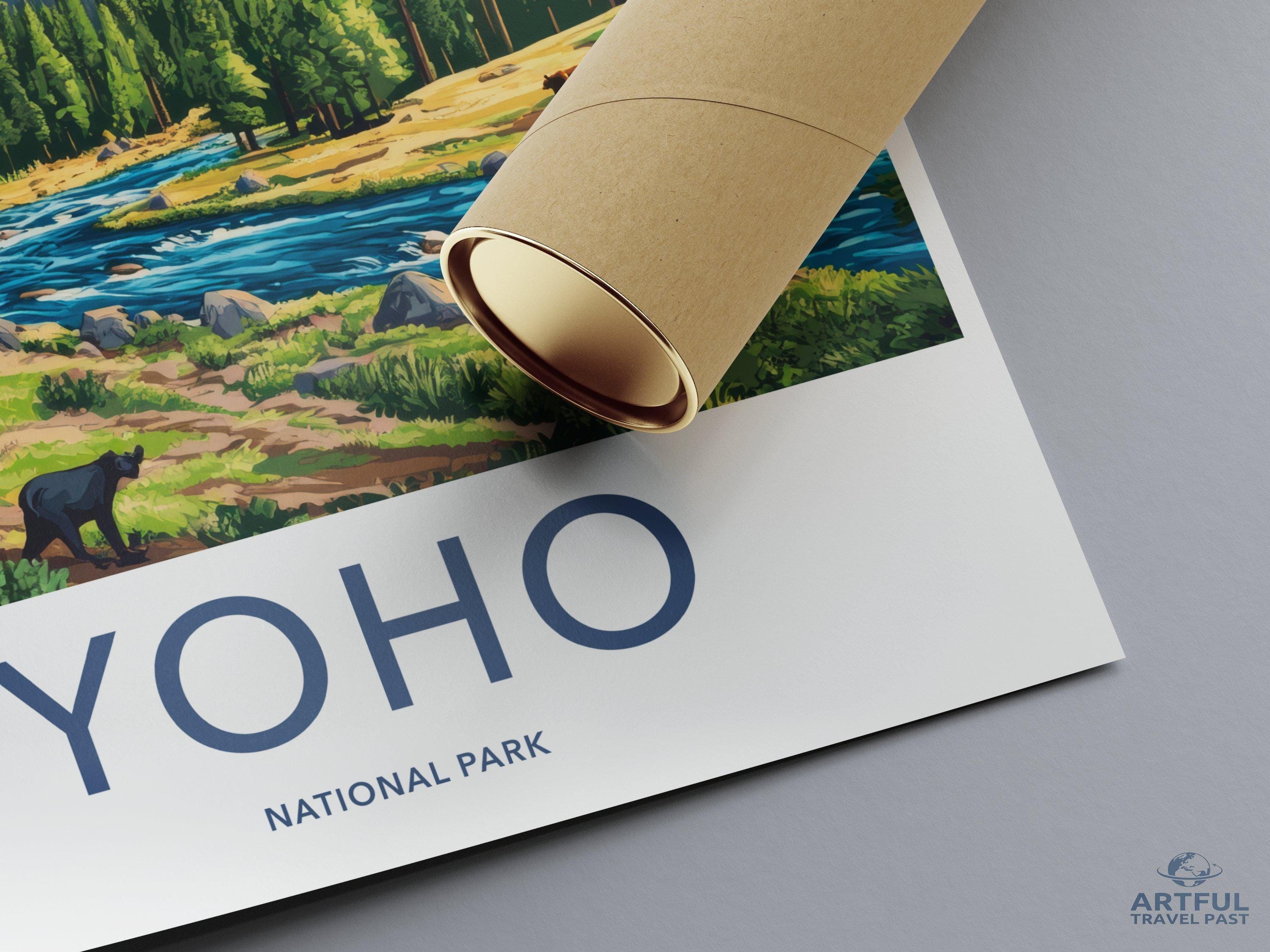 Yoho National Park Poster | Canada Wall Art