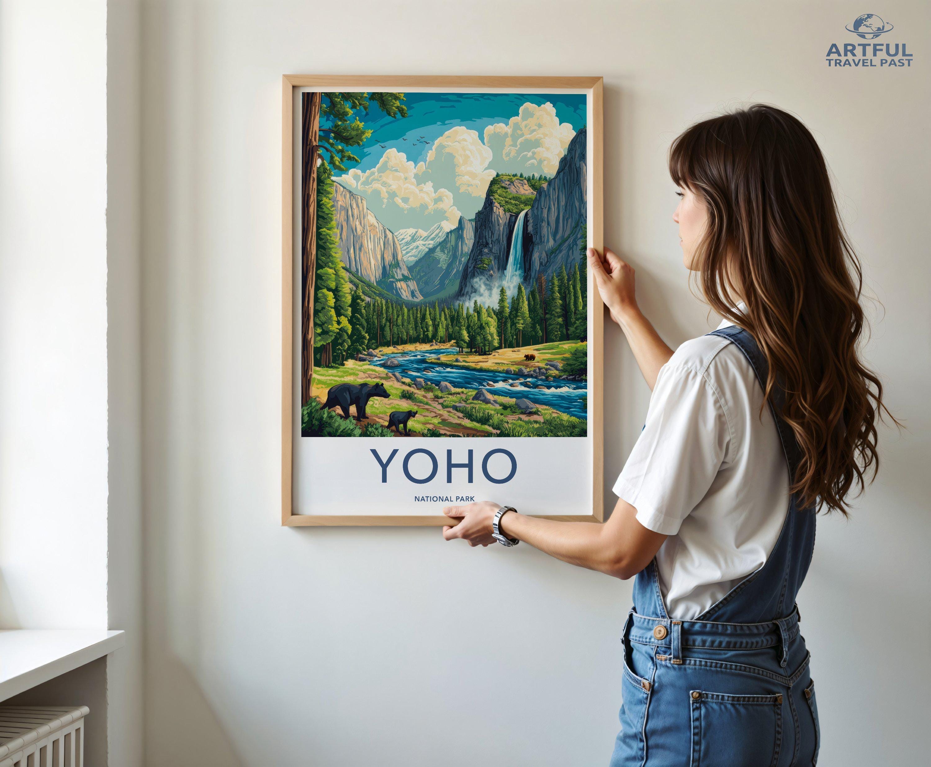 Yoho National Park Poster | Canada Wall Art