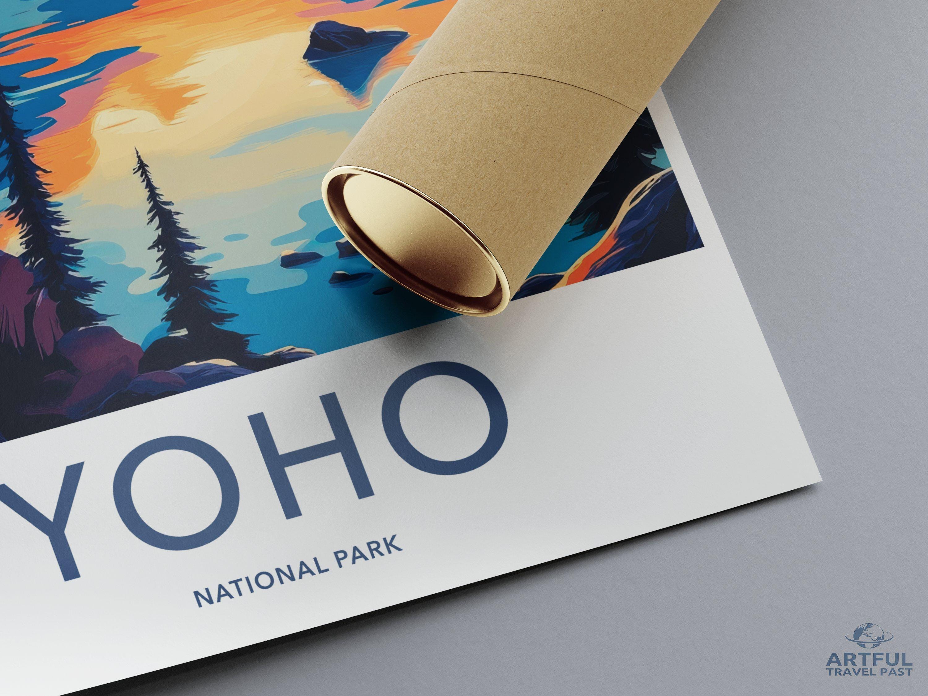 Yoho National Park Poster | Canada Wall Art