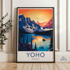 Yoho National Park Poster | Canada Wall Art