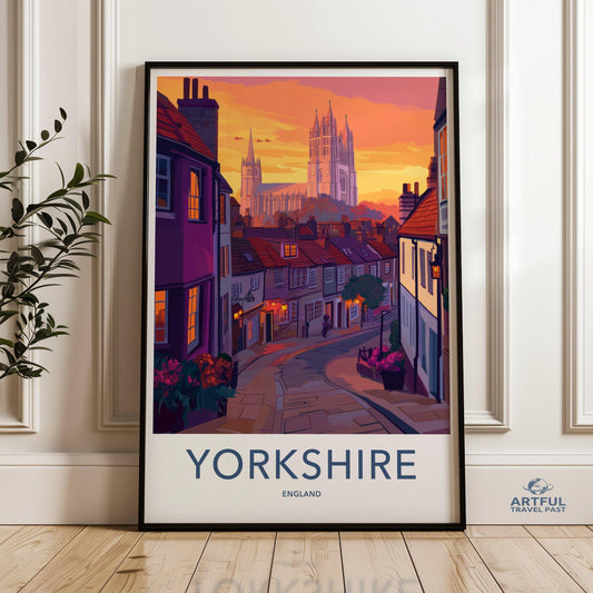 Yorkshire Poster - England Wall Art