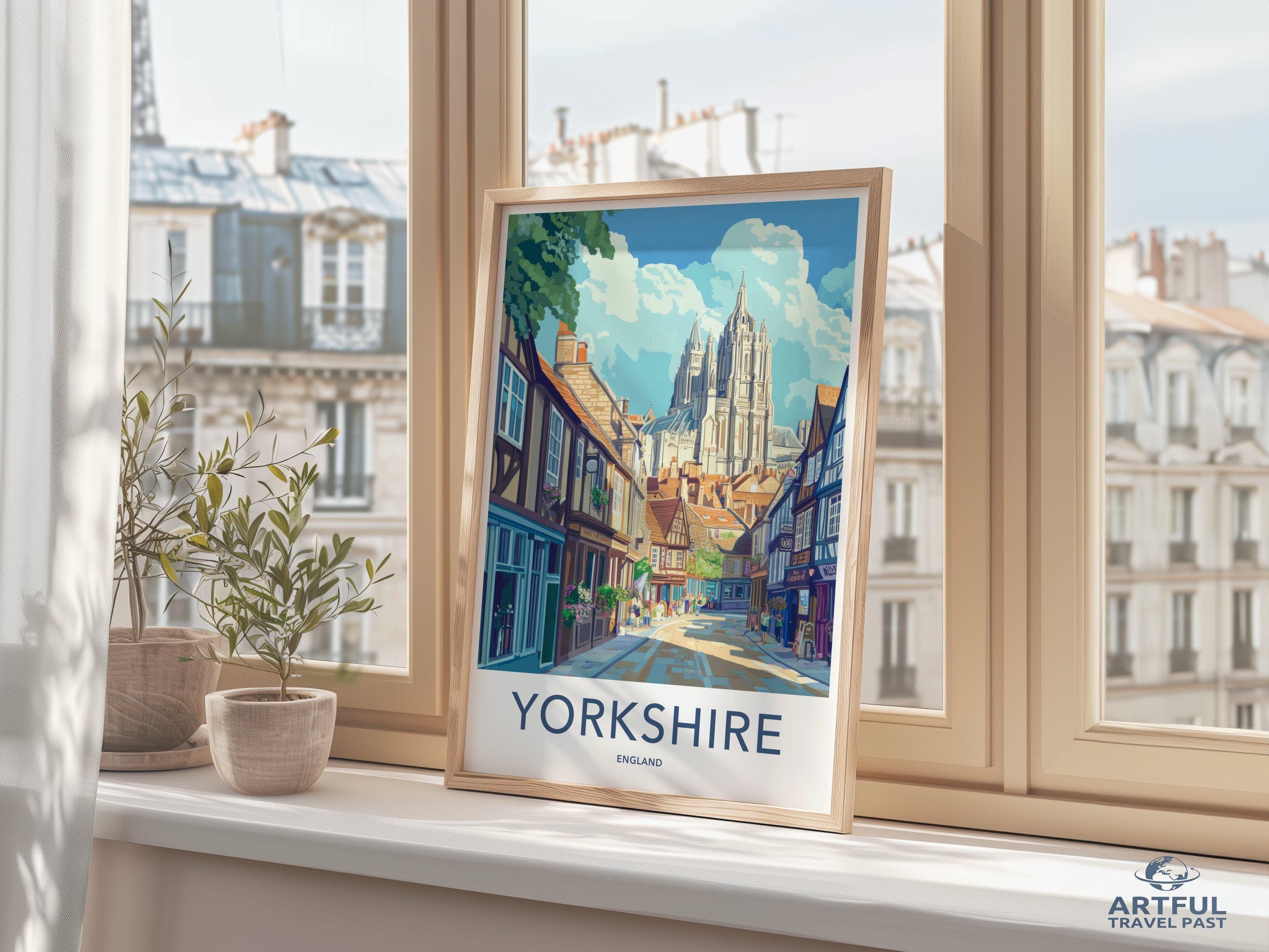 Yorkshire Poster - England Wall Art