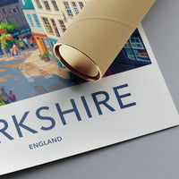 Yorkshire Poster | England Wall Art | UK Decor
