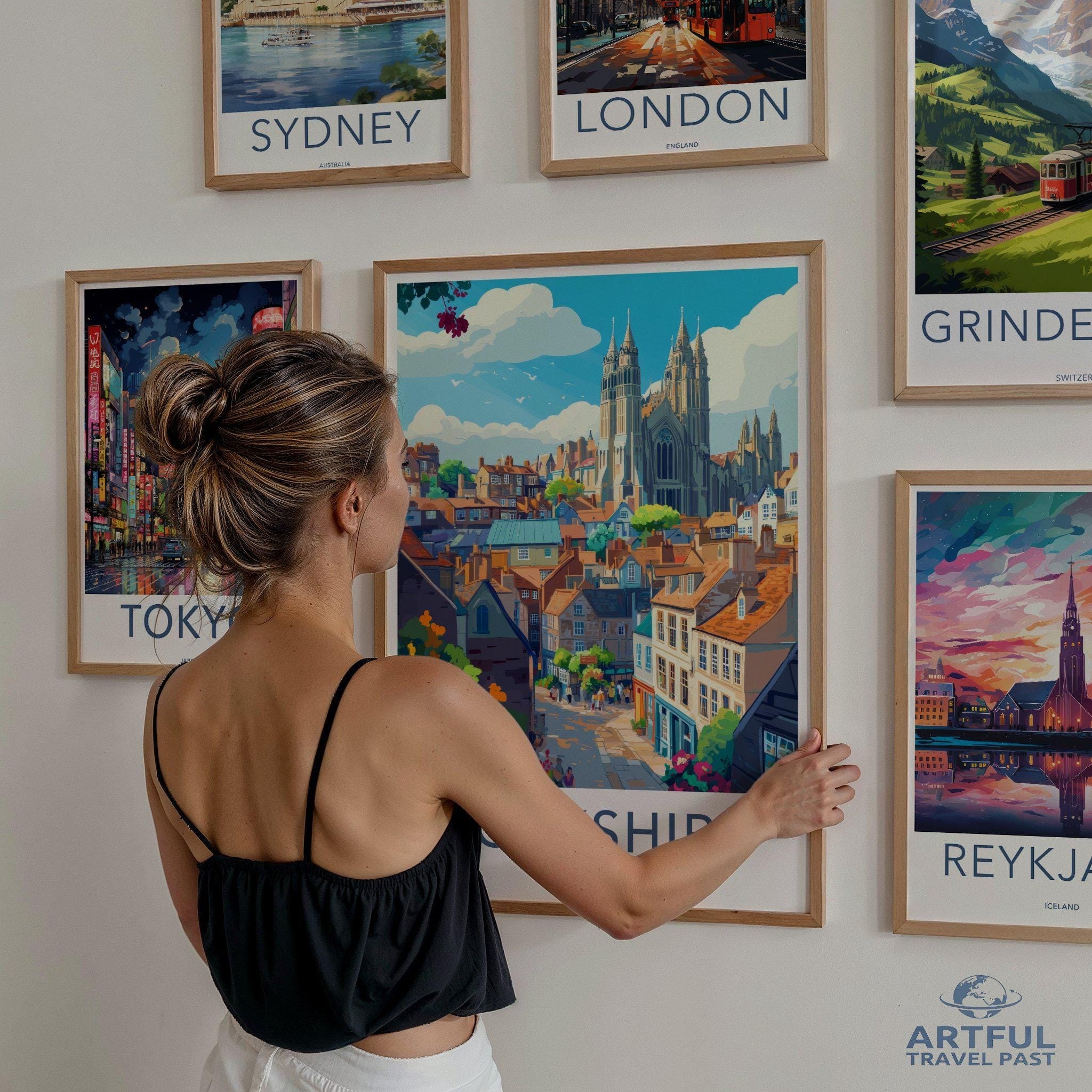 Yorkshire Poster | England Wall Art | UK Decor
