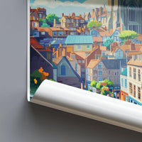 Yorkshire Poster | England Wall Art | UK Decor