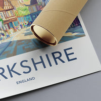Yorkshire Poster | England Wall Art | UK Decor